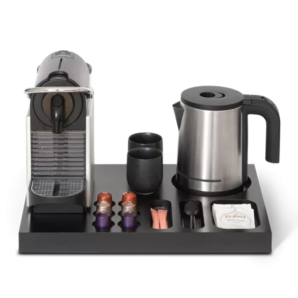 Bandeja boas vindas xanthic coffee tea