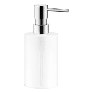 Dispensador de sabão liquido, cilíndrico, de bancada 053-G02-A03