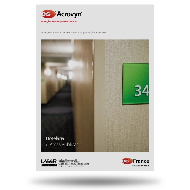 CS Acrovyn Protecção de esquinas catalogo